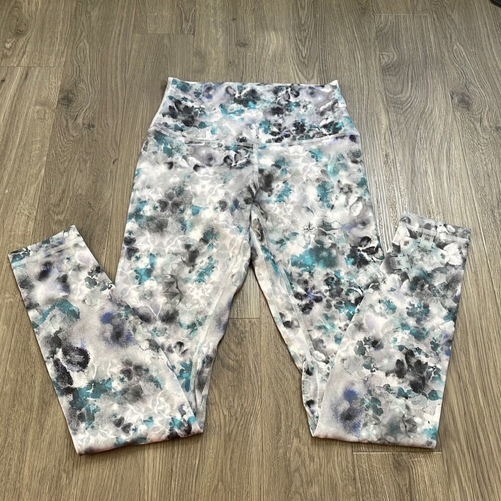 Lululemon Kaleidofloral Multi Align Leggings size 4 Tie Dye